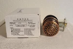 Emtek Lancaster Door Knob Passage Set Oil Rubbed Bronze Ornate. Fixed Price $95.00.