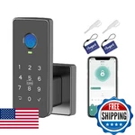 Foxgard Fingerprint Door Lock 5-IN-1 Biometric Smart With Keypad, App Con. Fixed Price $47.47.