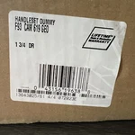 Schlage Handleset Dummy F93 Cam 619 Geo For Double Door Opposite Locking Side. Fixed Price $74.99.