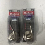 Kwikset Signature Series Satin Nickel Righthand Tustin Dummy Door Lever Of 2. Fixed Price $25.49.