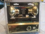 New Franklin Interior Mortise Skeleton Key Door Lock Kit Polished Brass 040CS. Fixed Price $16.72.