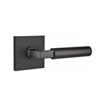 Emtek 5050HECUS19 Dummy, Square Rosette, Hercules Lever, Flat Black. Fixed Price $192.00.