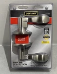 Defiant Naples Collection Satin Nickel Keyed Entry Door Handle # 534899 New. Fixed Price $14.99.
