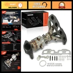 Direct-fit Exhaust Manifold Catalytic Converter Kit For Nissan Rogue 2008-2015,. Fixed Price $321.09.