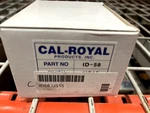 Qty 2 Cal-royal Deadbolt With 1" Part # ID58 US15 Satin Nickel Z13. Fixed Price $18.88.