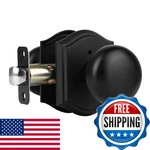 Newlaking Door Knobs Interior, Classic Decorative Matte Black Privacy. Fixed Price $67.80.