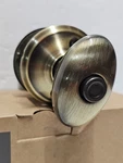 Schlage Siena F40 Privacy Door Knob Set 609 Antique Brass Brand New. Fixed Price $27.00.