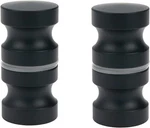 Semetall Pack Back-to-back Bathroom Door Handles,solid 2" Height, Black. Fixed Price $23.16.