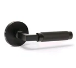 Matte Black Passage Door Handle London Solid Brass Lever Set With Round Bac.... Fixed Price $80.00.