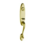 Kwikset Wellington USL03 840 Dummy Entry Handleset Lifetime Polished Brass. Fixed Price $115.00.
