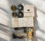 Baldwin 5455V.402.PRIV Distressed Oil Rub Bronze Privacy Door Lever Set. Fixed Price $169.99.