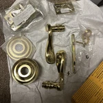 Made In Italy ! Omnia Set 578/00 PA1 US3 Passage Lever Polished Brass. Fixed Price $74.95.