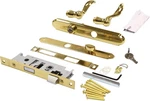 Certified Storm Door Revere Mortise Brass Handle Set, With Ke. Fixed Price $142.31.