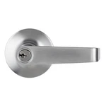 Brinks Satin Chrome Storeroom Lever Keyed Door Entry Light Duty Hardware. Fixed Price $92.24.