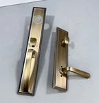Signature Hardware 479122 Aurick Left Handed Solid Brass Keyed Entry Door Lever. Fixed Price $180.95.