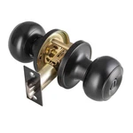 Black Door Knobs Interior Keyless, For Bathroom & Bedroom, Matte B.... Fixed Price $15.69.