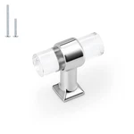 Probrico 10 Pack Clear Acrylic Cabinet Handles Single Hole Door Knobs Polished. Fixed Price $41.72.