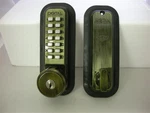Lockey 2210KO Mechanical Digital Deadbolt Door With Override. Fixed Price $225.04.