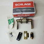 Schlage Passage Latch Door Lever A10S Ven 609 Antique Brass Usa Made Vintage. Fixed Price $13.64.