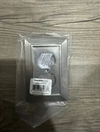 Franklin Brass Classic Architecture Single Duplex Outlet Wall Plate Satin Nickel. Fixed Price $8.00.