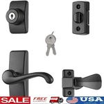 Lever Set W/ Keyed Deadbolt Lock Storm Screen Doors Security Upgrade New. Fixed Price $69.86.