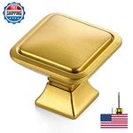 Ravinte Decor 25 Pack Gold Cabinet Knobs For Kitchen And Drawers 1.2 Square. Fixed Price $78.83.