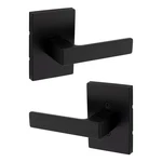 Kwikset Singapore Matte Black Rectangular Straight Hall/closet Door Handle. Fixed Price $24.95.