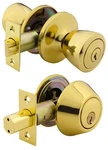 Yale 827RT-C3-4 Security Barricade Tulip Knob Combo Kit, Polished Brass. Fixed Price $41.42.