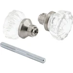 Defender Security In. Satin Nickel Fluted Glass Door Knob 28315 Prime-line. Fixed Price $17.42.
