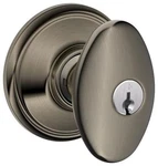 Schlage F51-SIE Pewter Siena Keyed Entry Panic Proof Door Knob Set. Fixed Price $63.64.