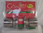Gallion Hall And Closet Doorknobs - New. Fixed Price $9.95.