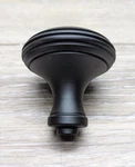 Baldwin Pair Of Estate Knobs Without Rosettes Model: 5069190MR Satin Black. Fixed Price $39.00.
