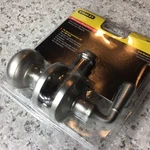 Stanley Decorative Wood Door Lockset Satin Nickel Finish S841-699/CD1770 , 5 Pcs. Fixed Price $60.00.