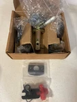 Emtek C5109STUUS19 Stuttgart Passage Lever Set Brass Modern - Flat Black. Fixed Price $103.99.