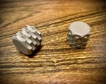 Van Dyke-harms Ultra-grip Matte Finished Stainless Steel Speed Guitar Knobs, Set. Fixed Price $64.95.