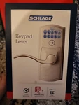 Schlage Accent Lever - Satin Nickel. Fixed Price $99.99.