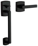 Baldwin 85386.ACRH Soho Sectional Entry Handle Set Kit - Black. Fixed Price $453.60.