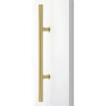 Emtek 86189US19 48 In. Round Profile Overall Long Door Pull Flat Black. Fixed Price $365.17.