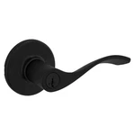Door Handle Lever Lock Keyed Entry Matte Black Kwikset Balboa 94050-671 Secure. Fixed Price $59.99.