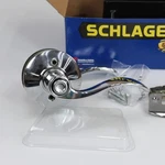 Schlage Accent Reversible Privacy Lock Lever Set In Chrome F40 625. Fixed Price $12.00.