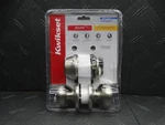 Kwikset Entry Knob Cove Satin Nickel Exterior Door Single Cylinder. Fixed Price $20.99.