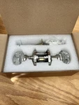 2 Pack Crystal Glass Door Knob, Heavy Duty Satin Nickel Privacy Sets. Fixed Price $60.00.