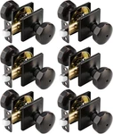 Starpy 6 Pack Door Knob W/ Lock For Bathroom And Bedroom,interior Privacy. Fixed Price $65.00.