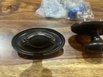 Emtek 8120VUS10B Victoria Egg Passage Knobset. Oil Rubbed Bronze. Oval Rossette. Fixed Price $65.99.