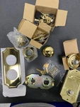Weslock 01501IBI3SL2D Unigard Entry Set, Panic Proof, Impresa Knobs, Polished Br. Fixed Price $175.99.