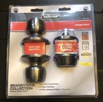 New Defiant Brandywine Antique Brass Finish Keyed Entry Door Knob W/deadbolt. Fixed Price $17.00.