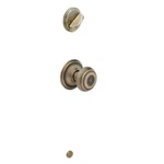 Schlage Georgian Interior Knob With Deadbolt, Antique Bras. Fixed Price $87.52.
