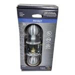 Universal Hardware UH40057 Privacy Knob Ul 3HR Fire Ansi Grade 2 Satin Chrome. Fixed Price $14.95.