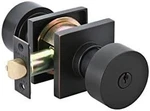 Oil Rubbed Bronze Round Key Knob & Square Rosette - Elegant Hardware 5122. Fixed Price $341.99.
