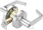 Satin Chrome Heavy-duty Commercial Lever Door Lock With Keyed Handle. Fixed Price $182.99.